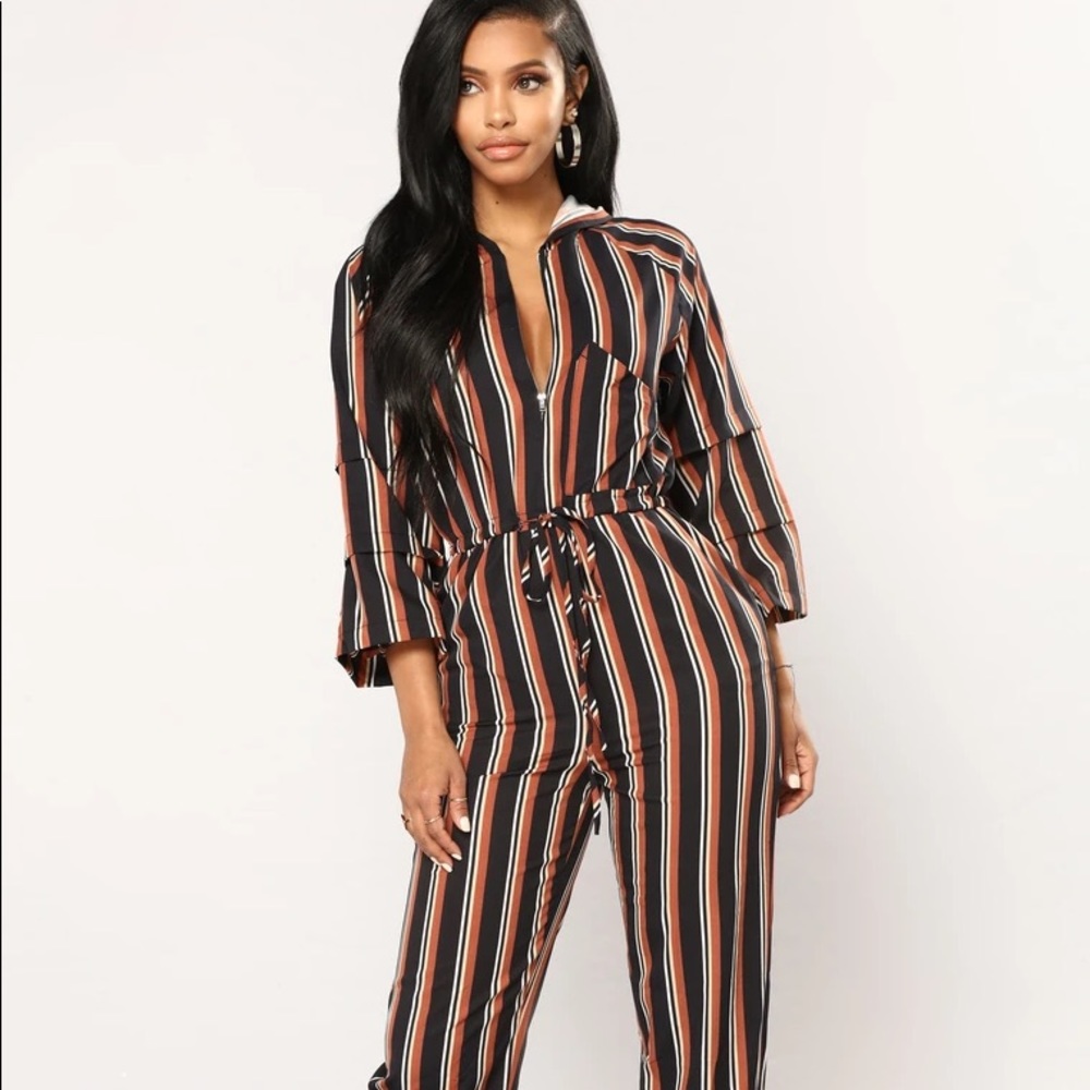 🏺Striped Jumpsuit🏺